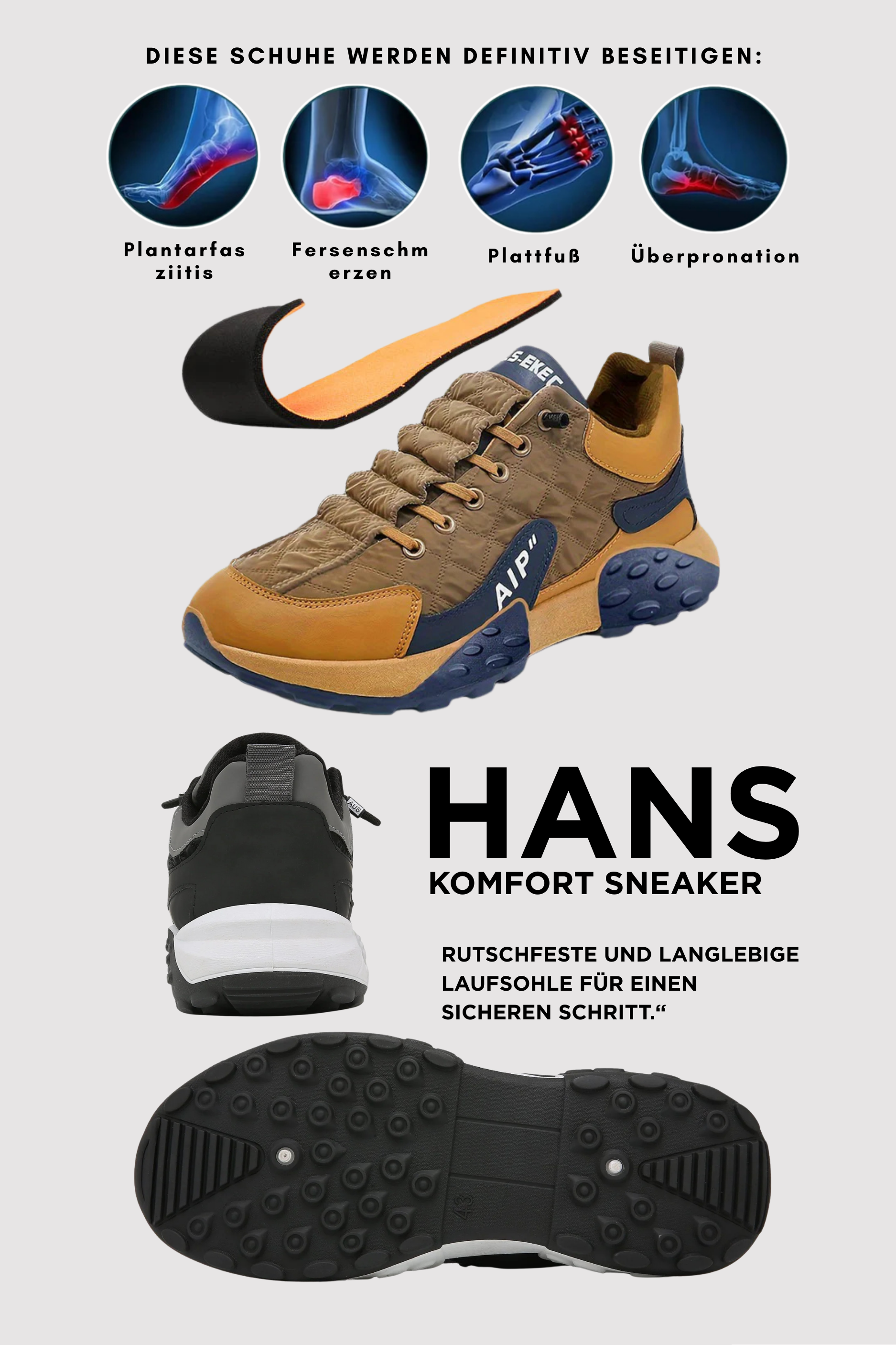 Hans | Comfort Sneakers