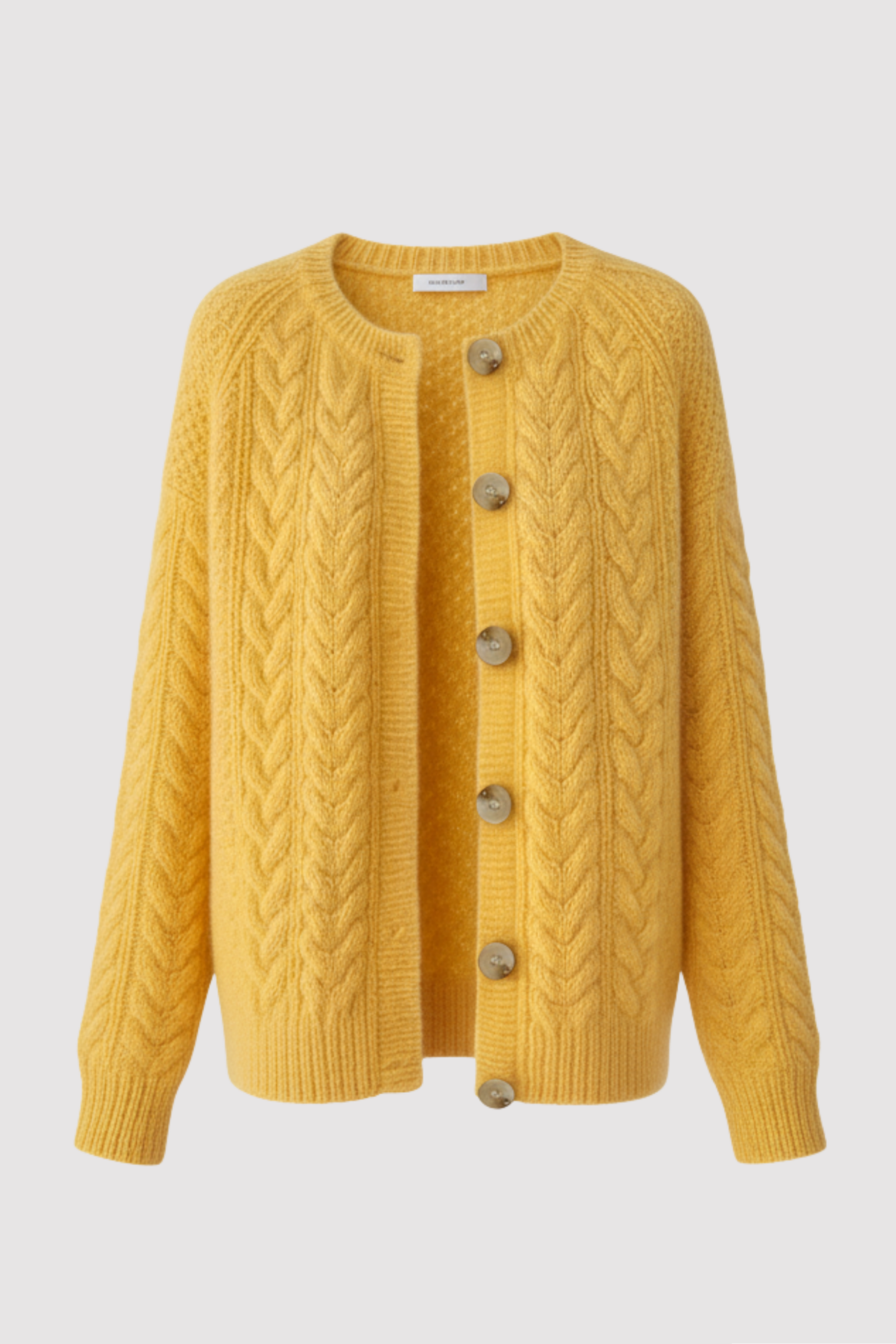 Dwina™ Cardigan with Buttons and Cable Knit Pattern