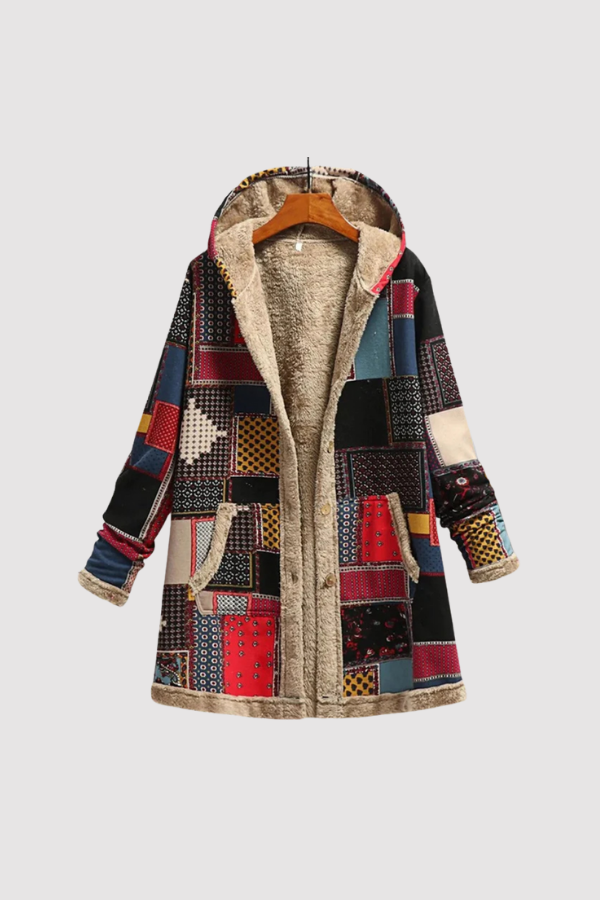 Kamelia | Warm Fleece-Lined Winter Jacket – Comfortable & Weatherproof
