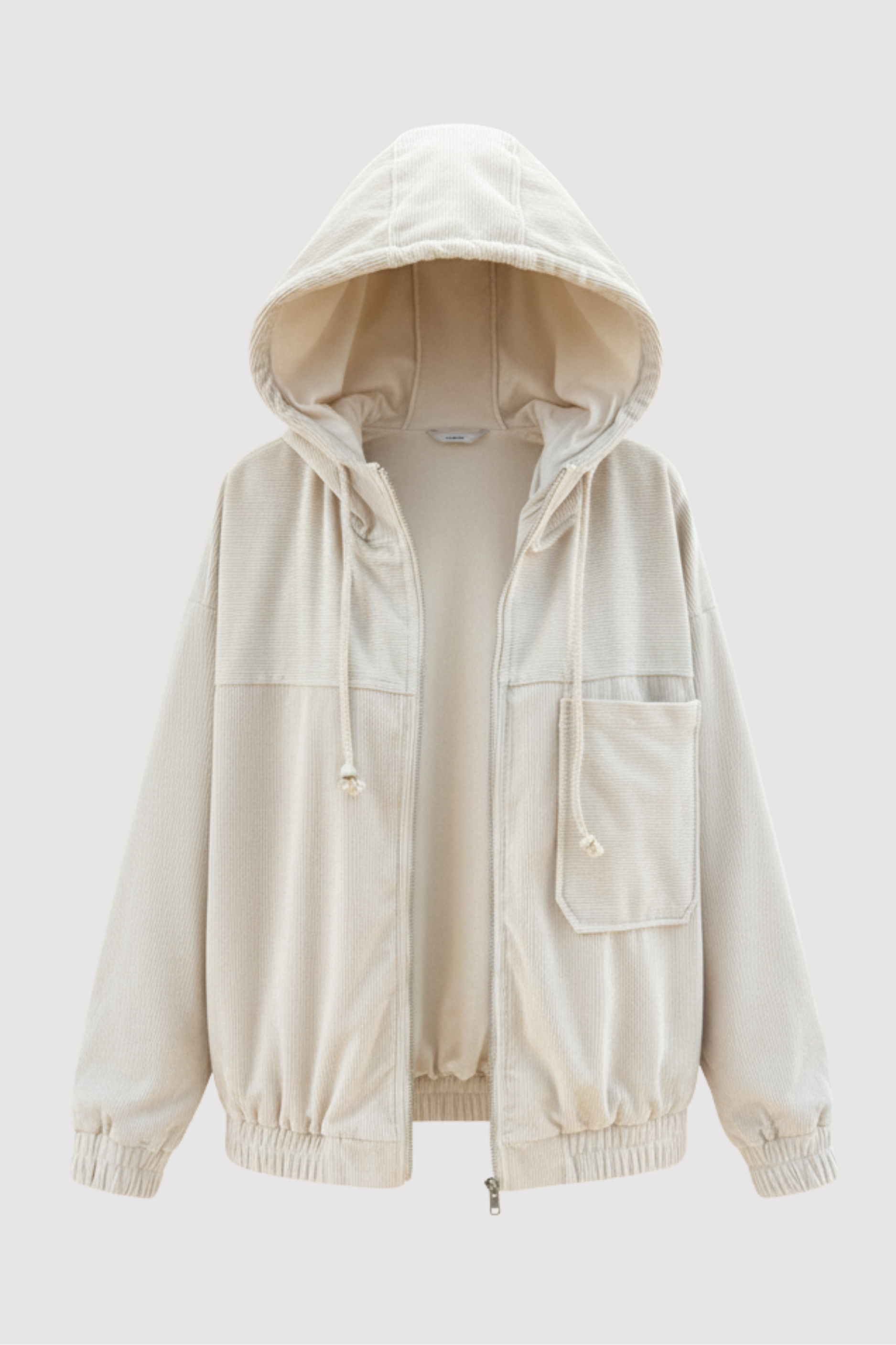 Marta Women's Cord Hooded Jacket – Casual, Warm & Comfortable