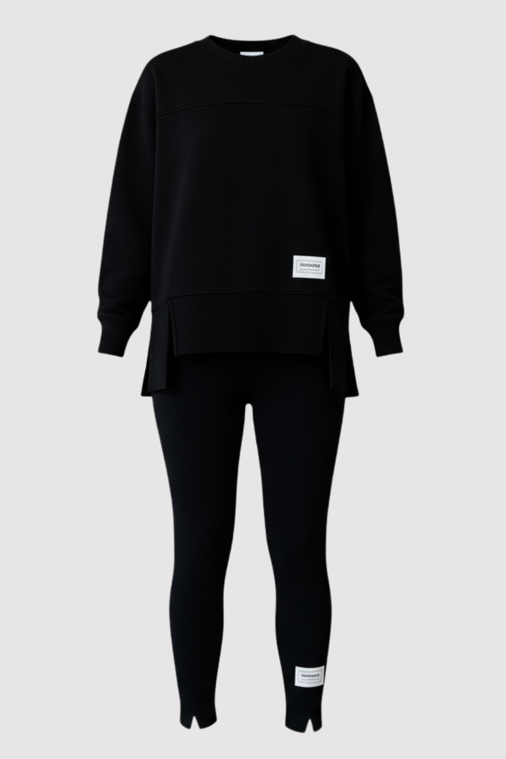 Ladies' Set – Sweater & Leggings, Comfortable & Casual SEO Title (English):