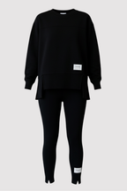 Ladies' Set – Sweater & Leggings, Comfortable & Casual SEO Title (English):