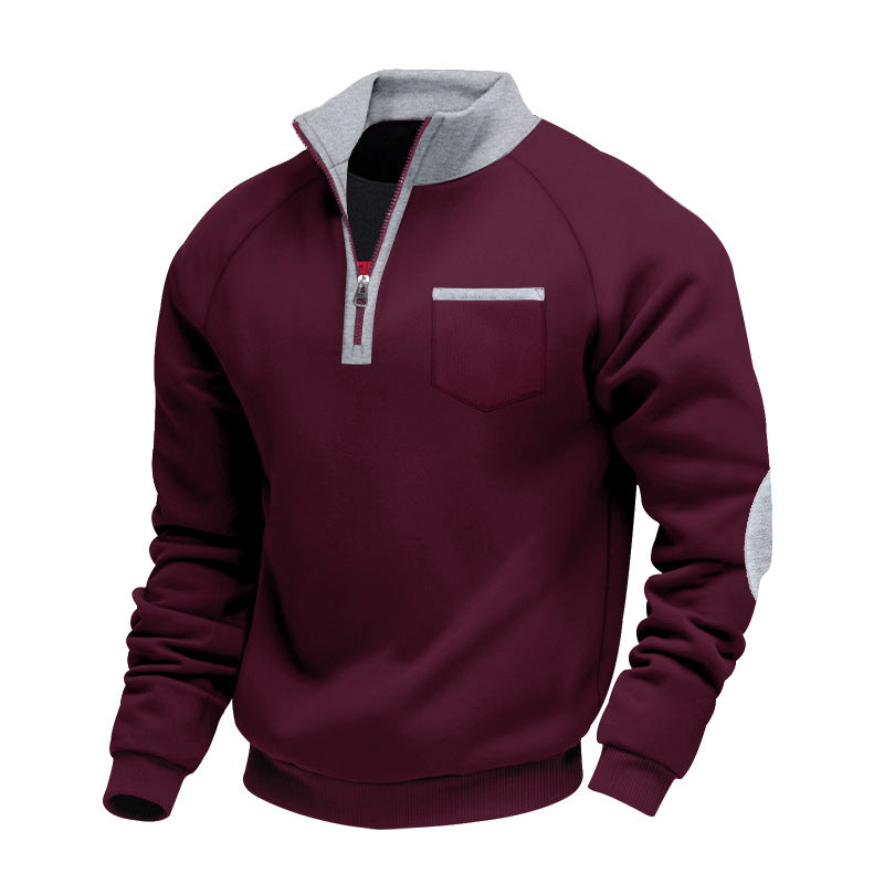 Lovas | Men's Jumper with Half Zip