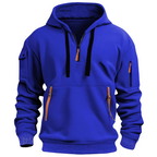 Ludomir – Long Sleeve Hooded Sweatshirt with Multiple Pockets