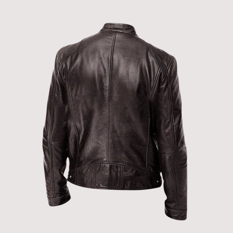 Men's Leather Jacket – Elegant, Casual & High Quality