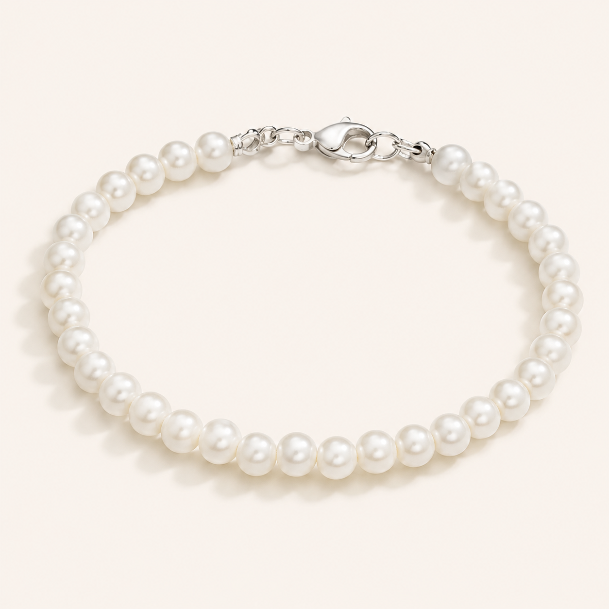 Edward | Imitatie Parel Armband Voor Mannen