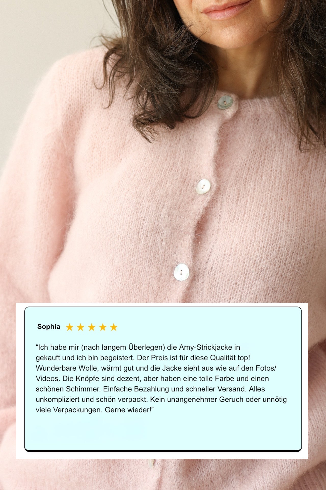 Amy | Mohair Knit Jacket