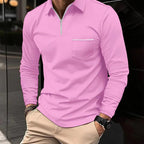Formfeel Men's Long Sleeve Polo Shirt