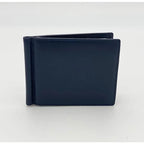 Men's Nappa Leather Wallet with Underwire Blue 579