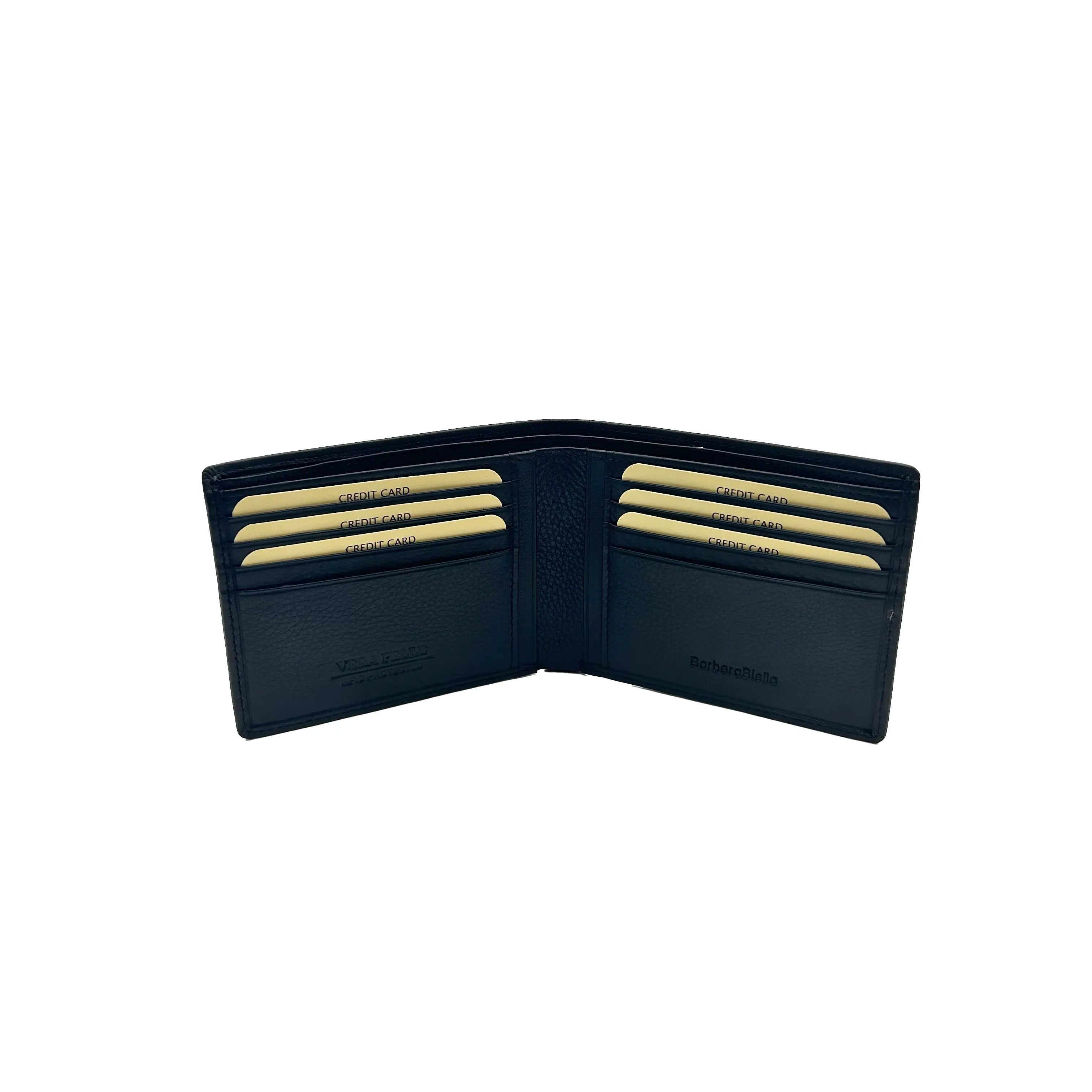 Small Black All-in-One Card Wallet