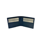 Men's Small Wallet with All Cards 596/2 Blue
