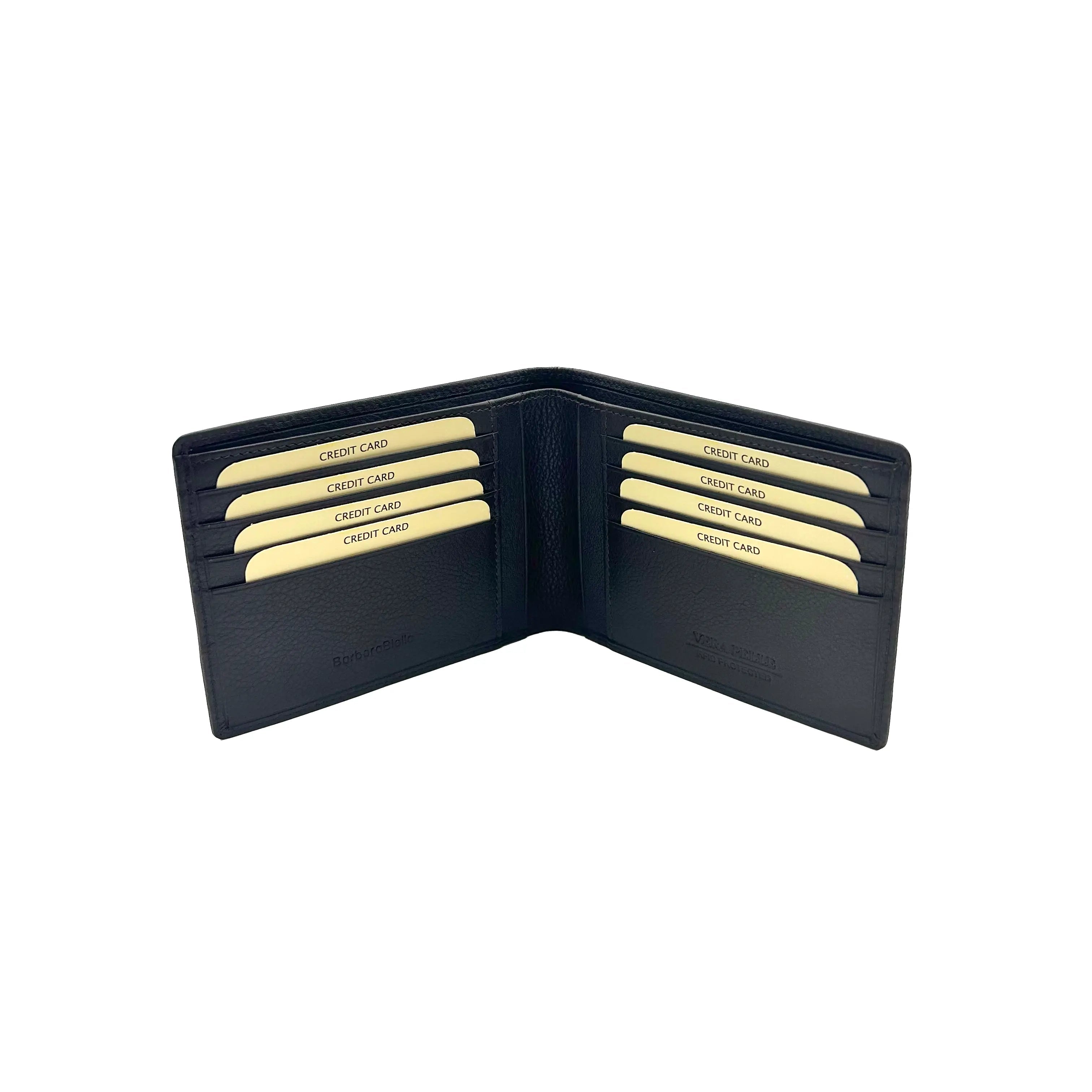 Classic Size All Cards Wallet Black