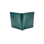 Small Vertical Nappa Leather Wallet Green 8103