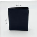 Small Vertical Wallet in Black Nappa Leather 8103