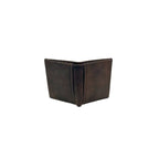 Small Vertical Wallet Nappa Suede Brown 8103