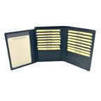 Large Black Vertical All-Cards Wallet