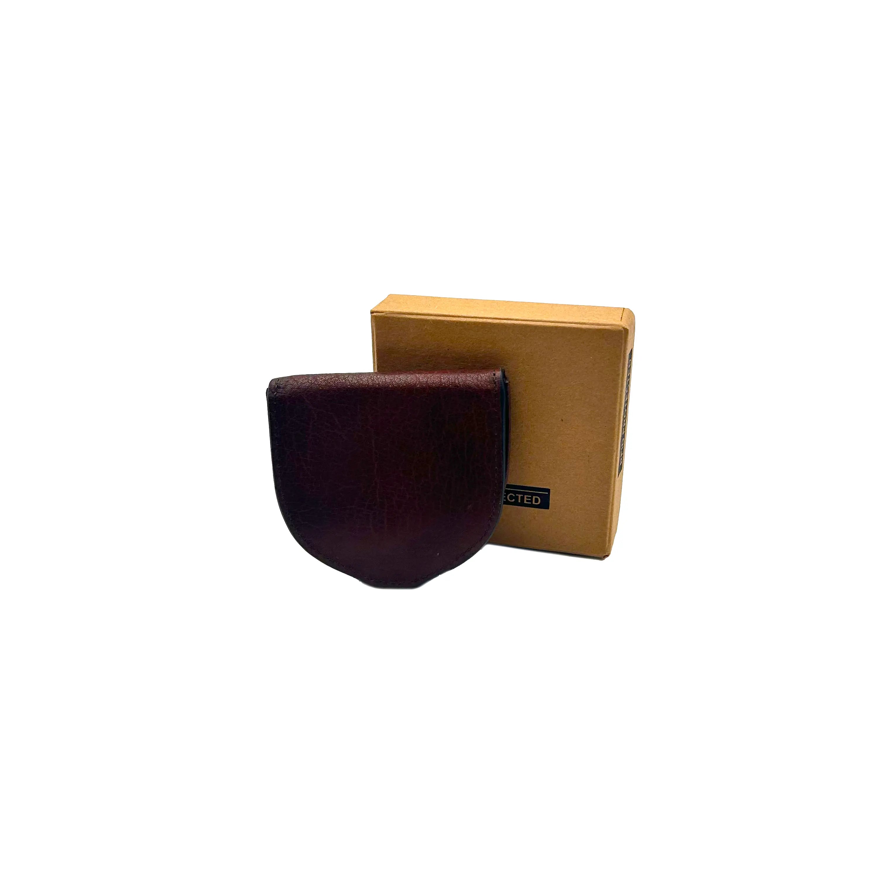 Leather Heel Coin Purse
