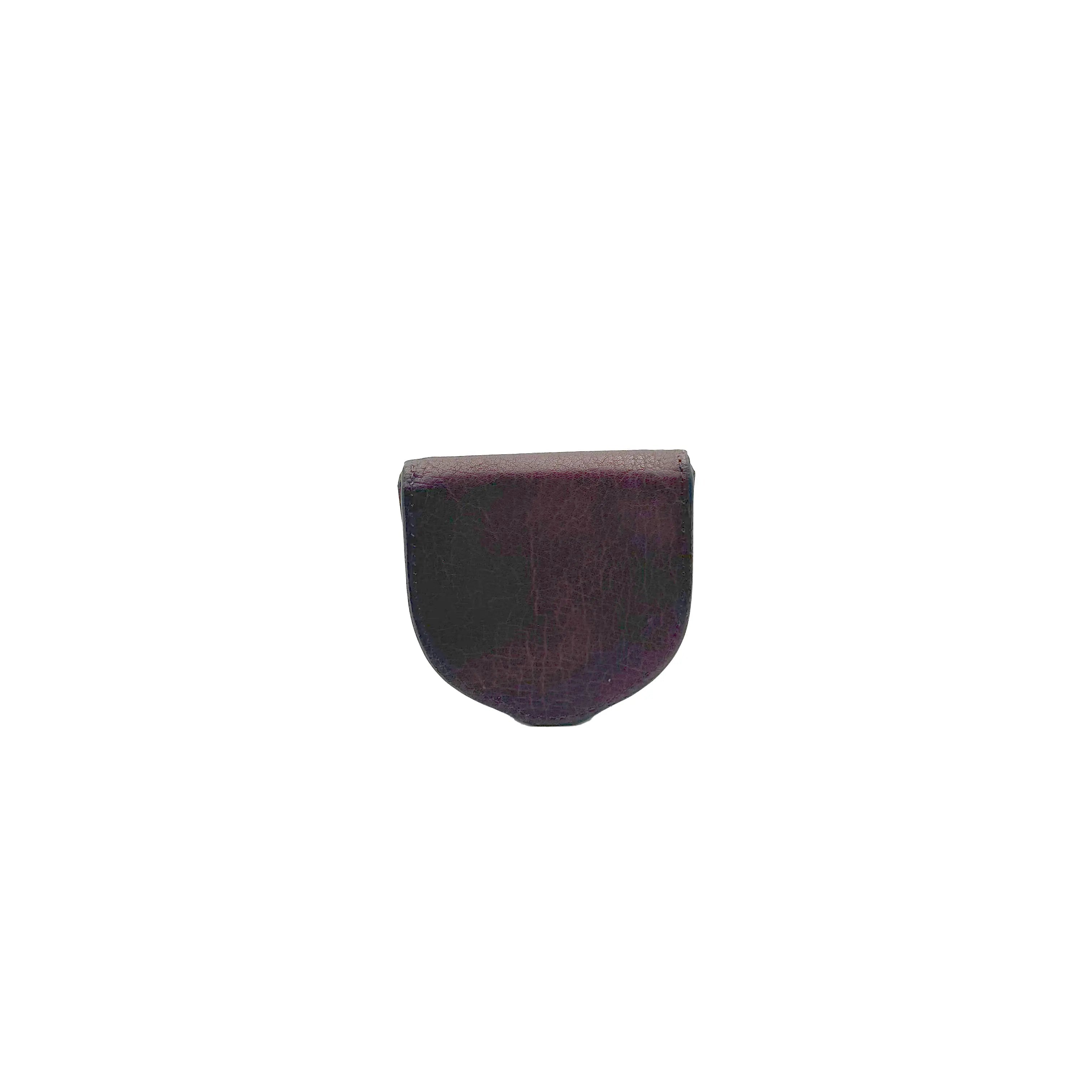 Leather Heel Coin Purse