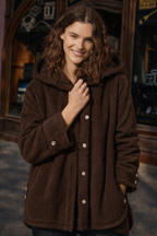 LYSBETH - Fleece Jacket with Hood
