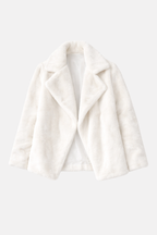 Seraphina | Slim Coat made of Faux Fur