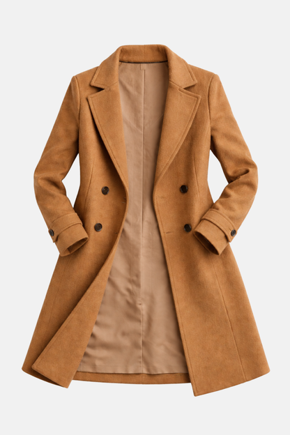 Elegant Isabell Coat with Classic Cut