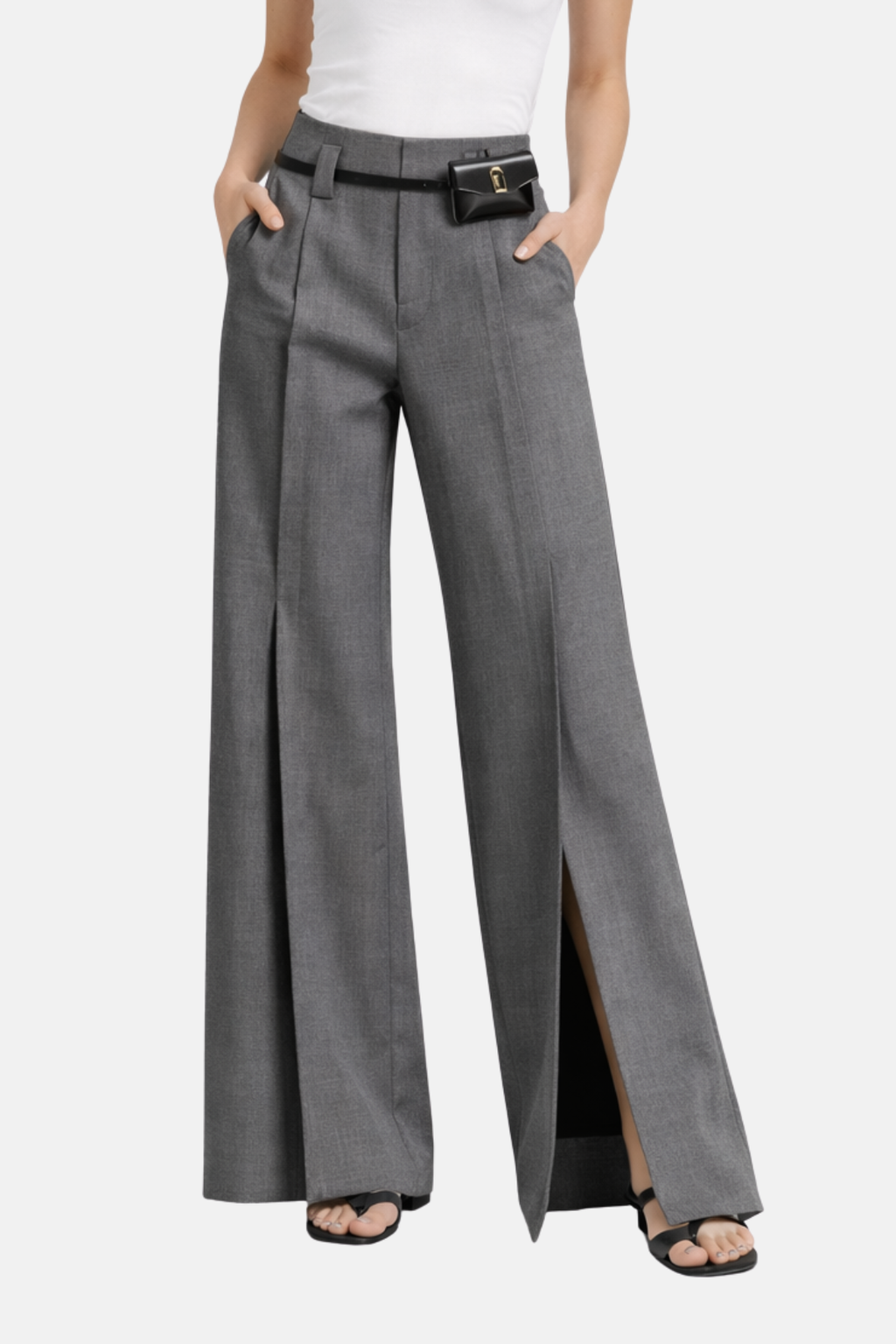 High-Waisted Trousers