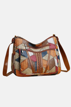 Solara – Elegant Leather Handbag in Mosaic Design