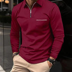 Formfeel Men's Long Sleeve Polo Shirt