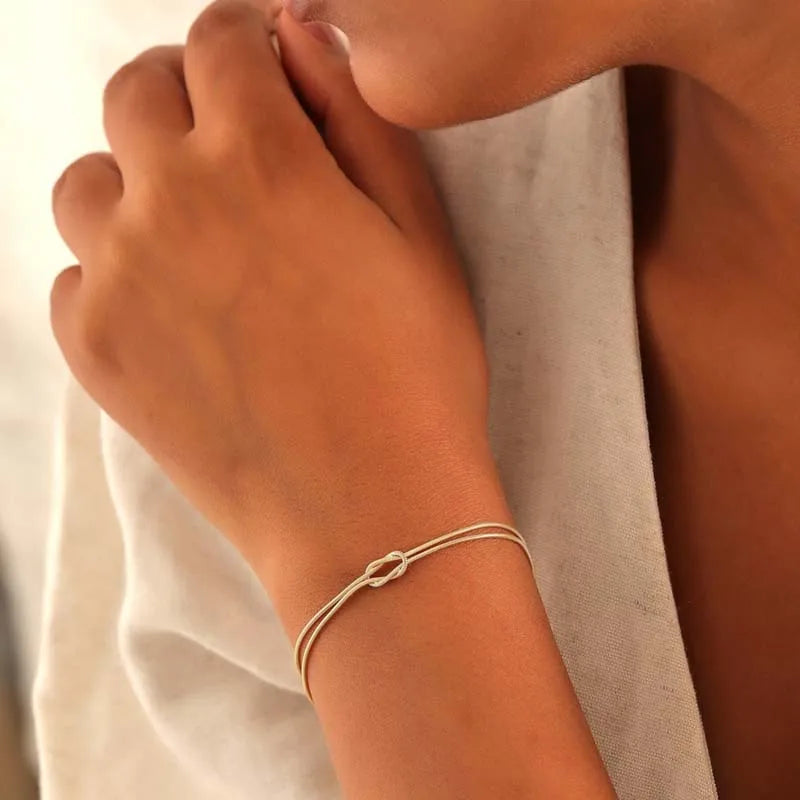 Andrea™ | Minimalistische Knooparmband