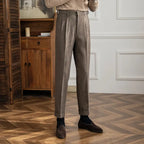 Classic High Waist Trousers with British Charm