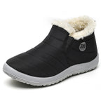 Men's Winter Boots – Waterproof Slip-On Ankle Boots with Warm Lining