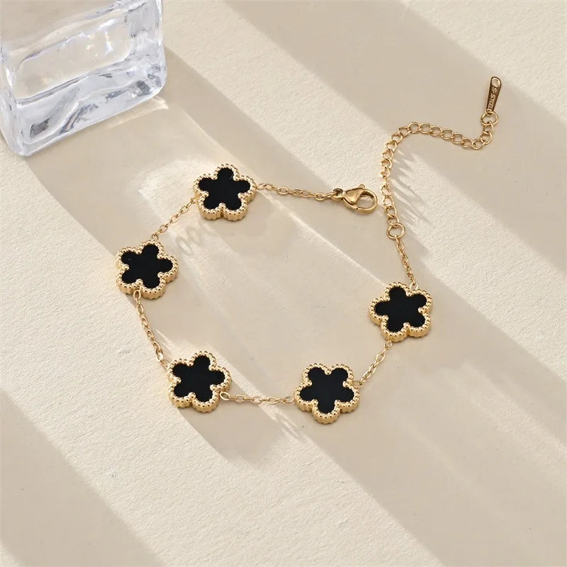 Isla | Klassieke Lucky Clover Armband voor Dames