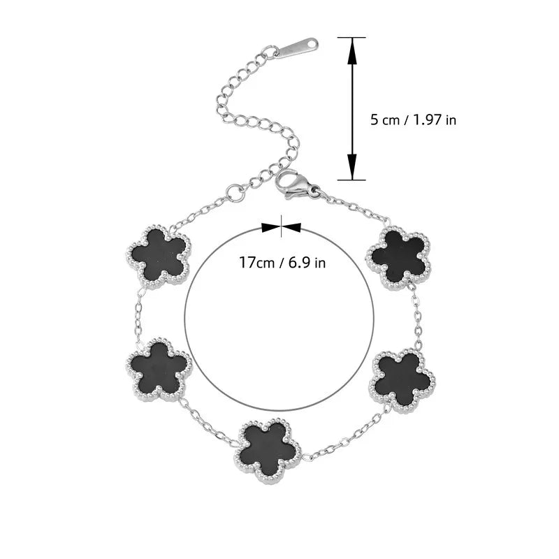 Isla | Klassieke Lucky Clover Armband voor Dames