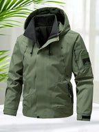 Amiron - Casual and Elegant Hooded Coat