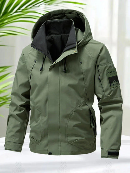 Amiron - Casual and Elegant Hooded Coat