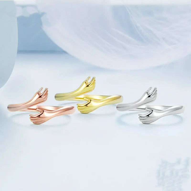 Mila | Sterling 925 Zilveren Open Hug Ring