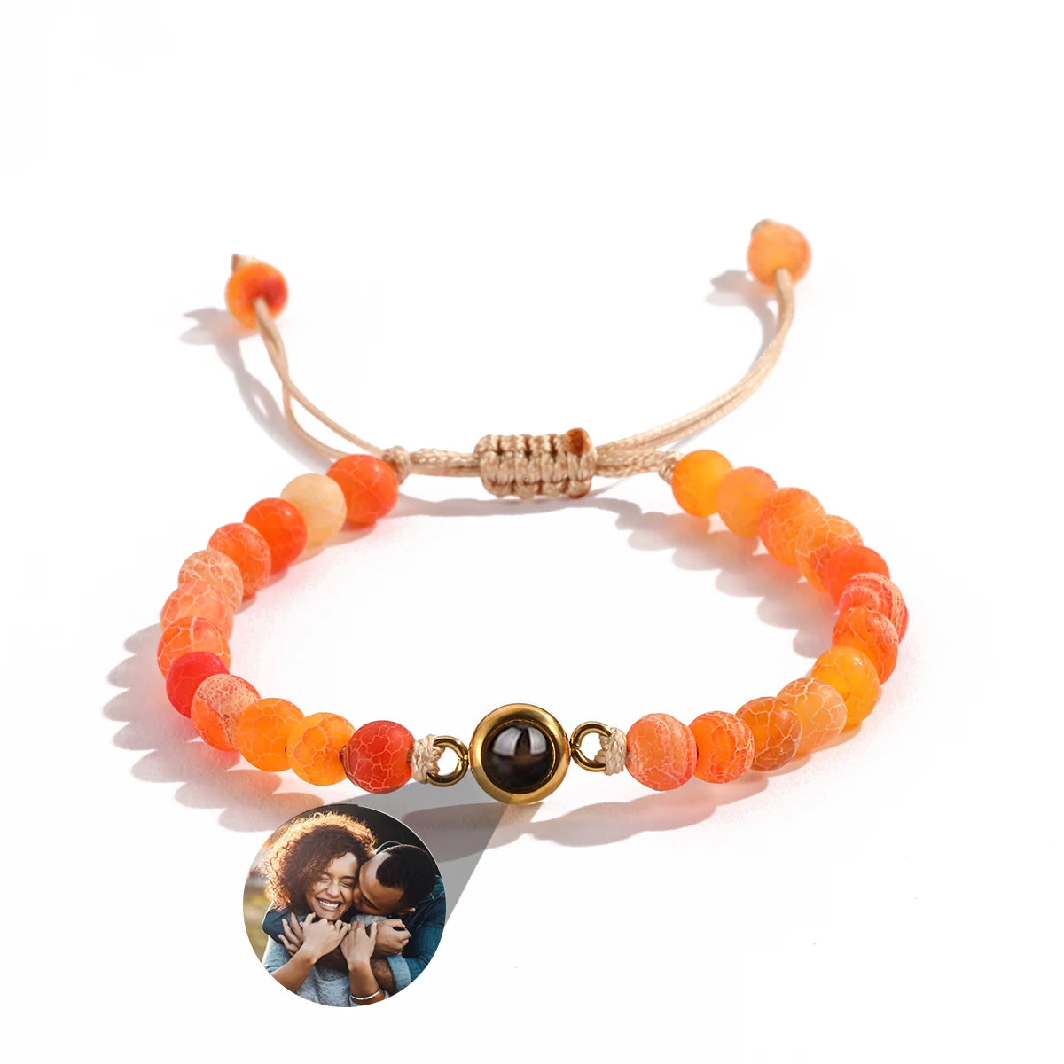 Ivy | Verstelbare Armband van Natuursteen