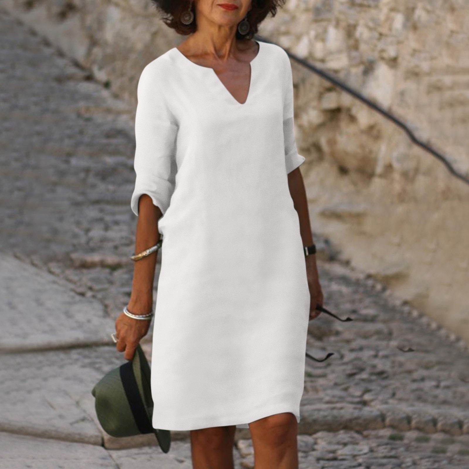 Isabella - Summer Dress with Tummy Coverage