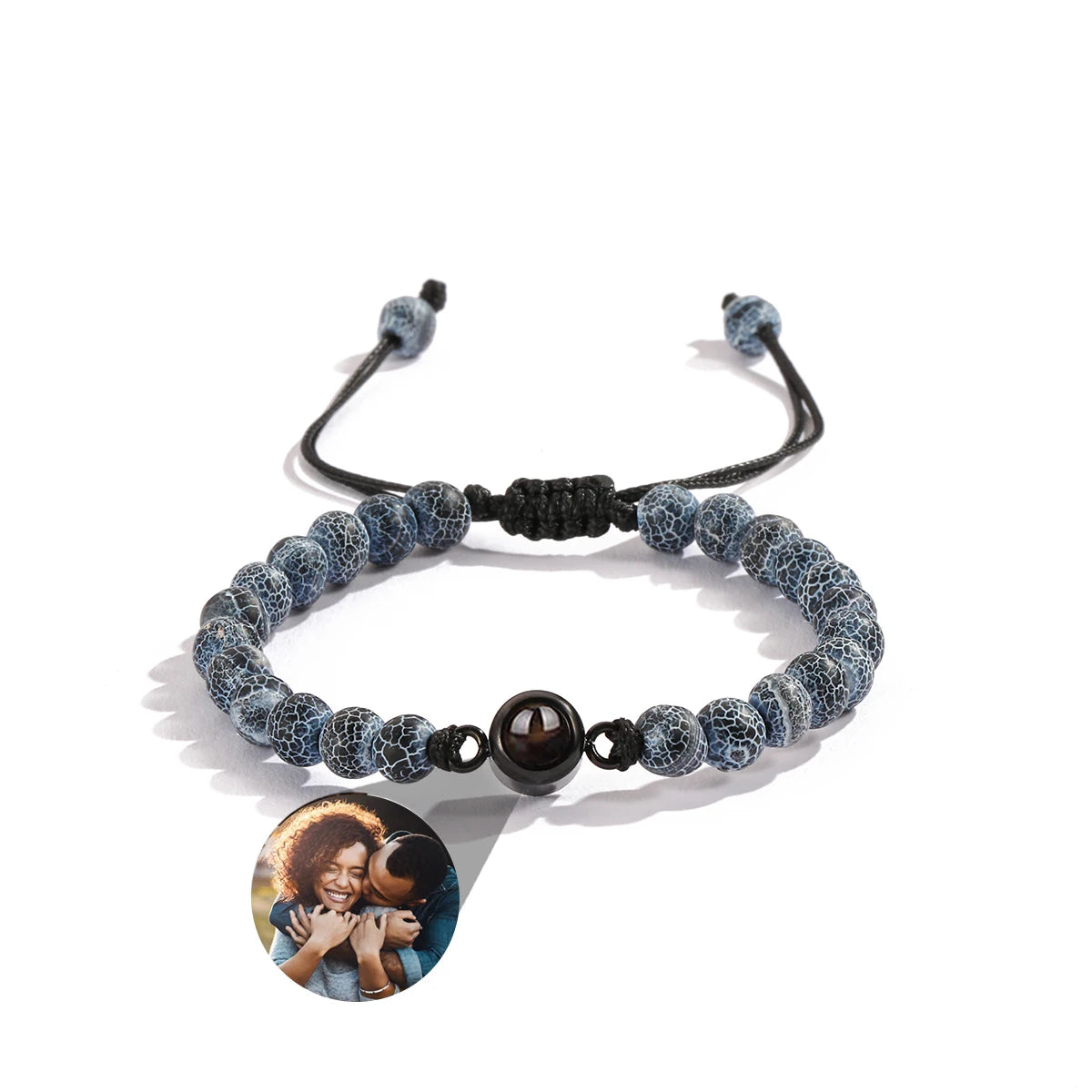 Ivy | Verstelbare Armband van Natuursteen