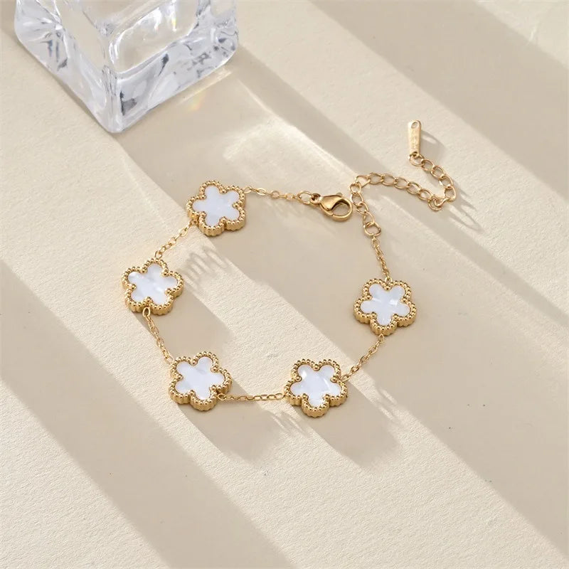 Isla | Klassieke Lucky Clover Armband voor Dames