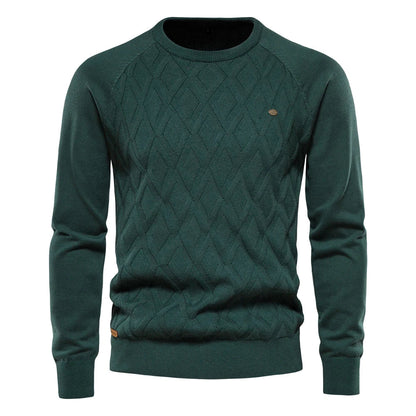 Cameron | Men's Checked Sweater