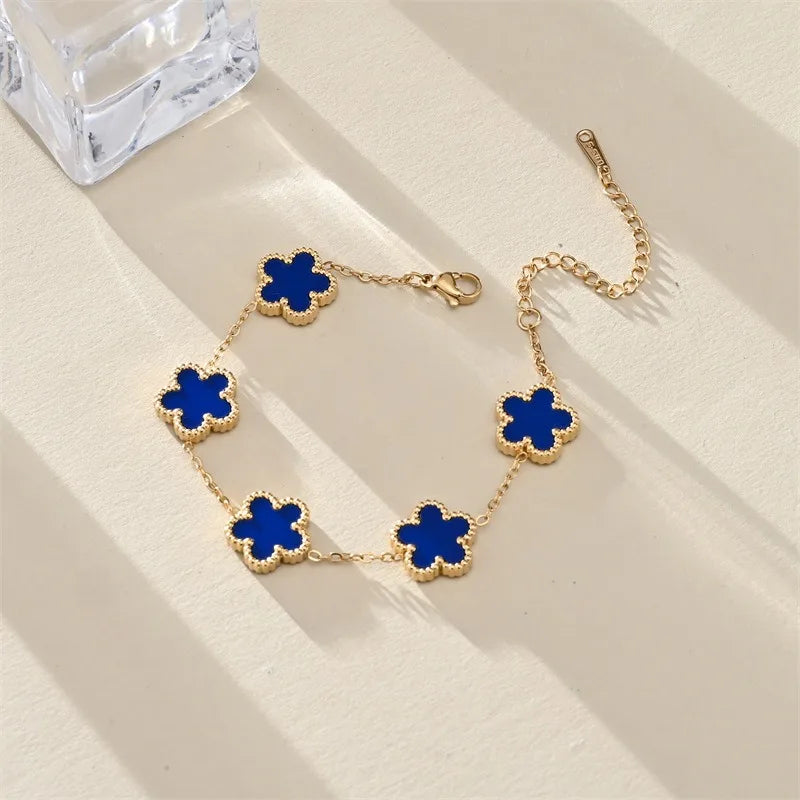 Isla | Klassieke Lucky Clover Armband voor Dames