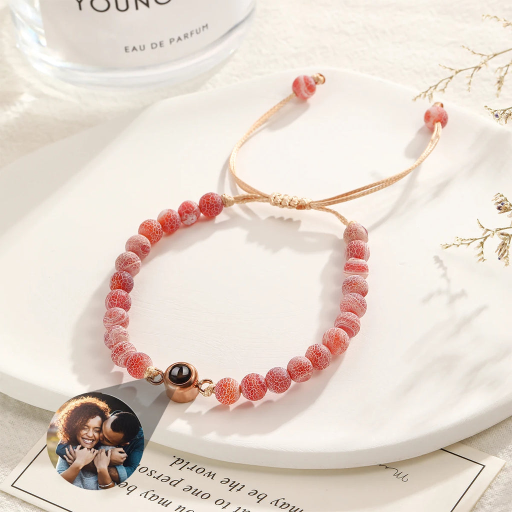 Ivy | Verstelbare Armband van Natuursteen