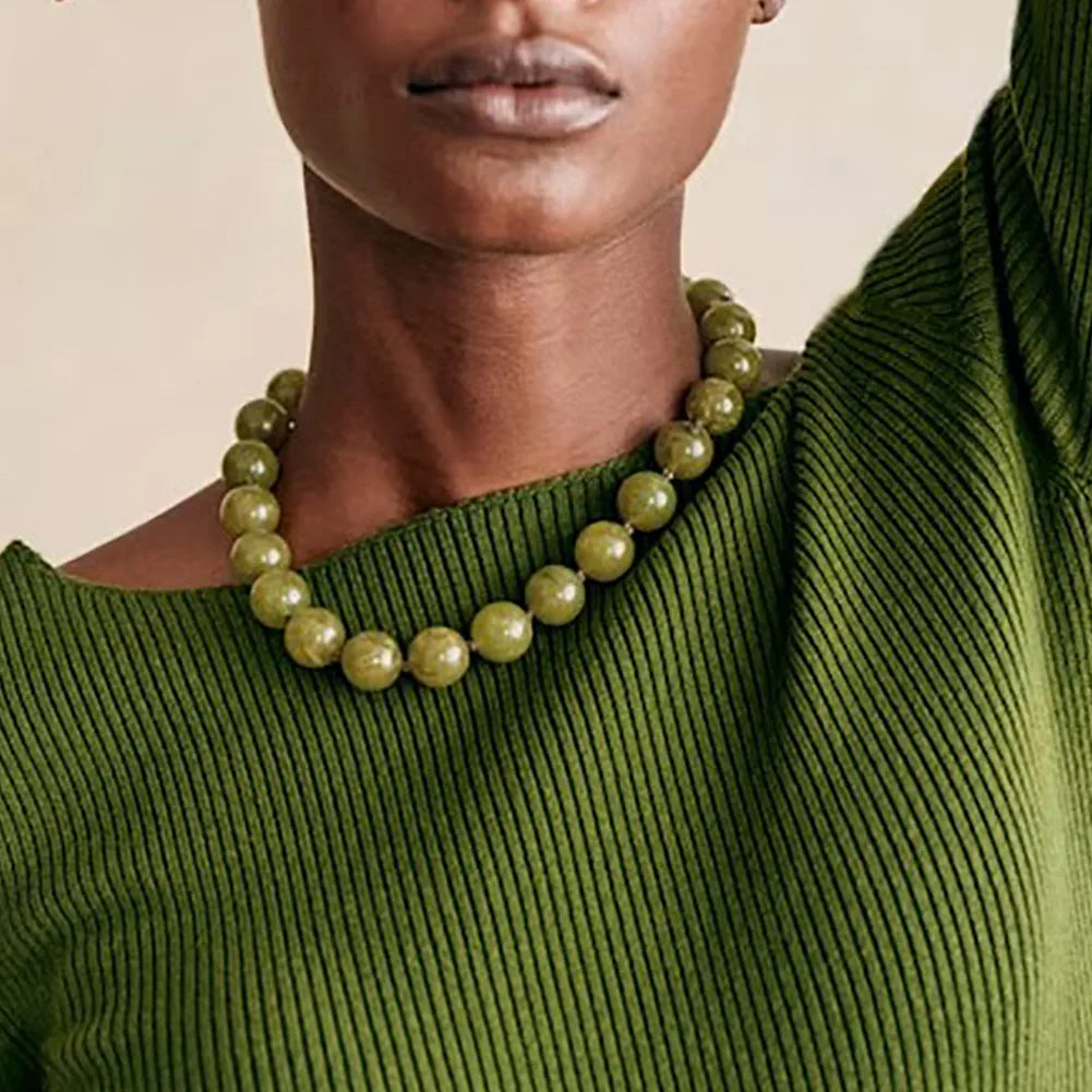 Alyssa | Bohemian Stijl Kralen Ketting Touw Ketting Choker