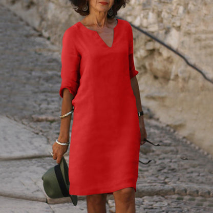 Isabella - Summer Dress with Tummy Coverage