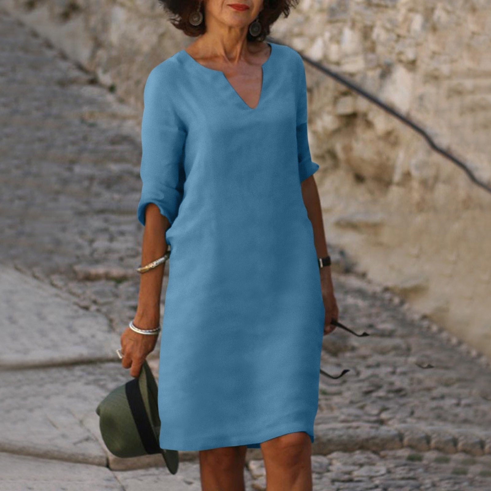 Isabella - Summer Dress with Tummy Coverage