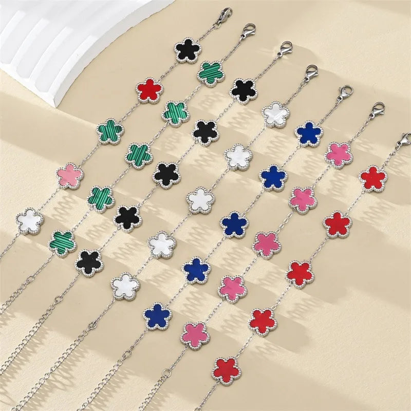 Isla | Klassieke Lucky Clover Armband voor Dames