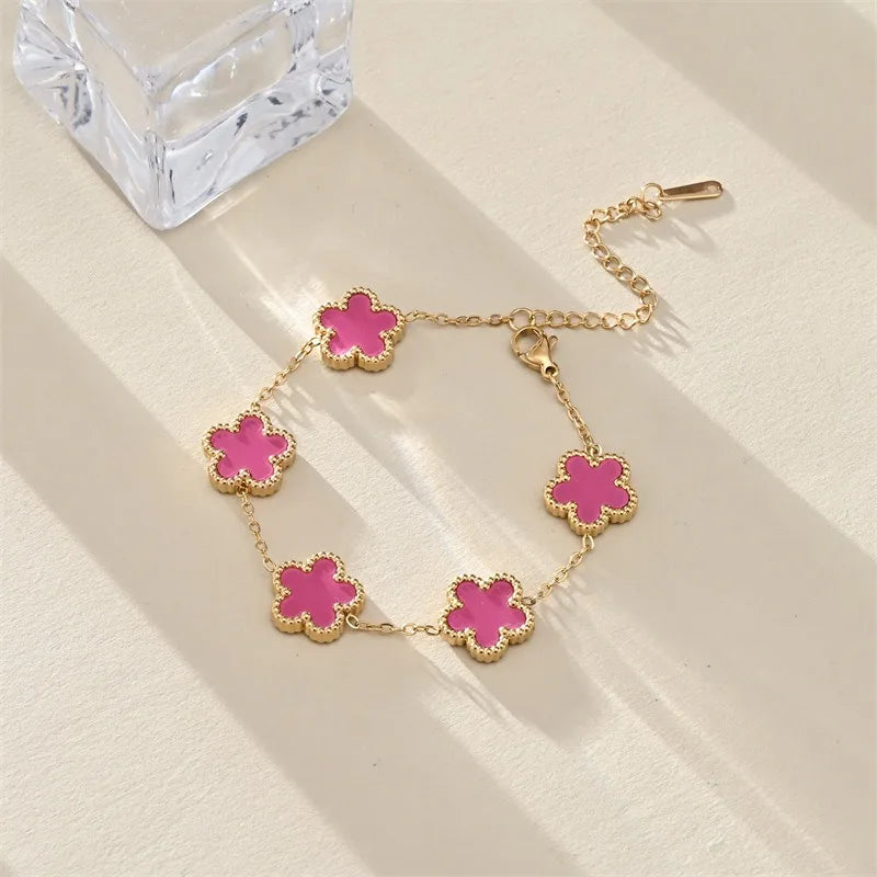 Isla | Klassieke Lucky Clover Armband voor Dames