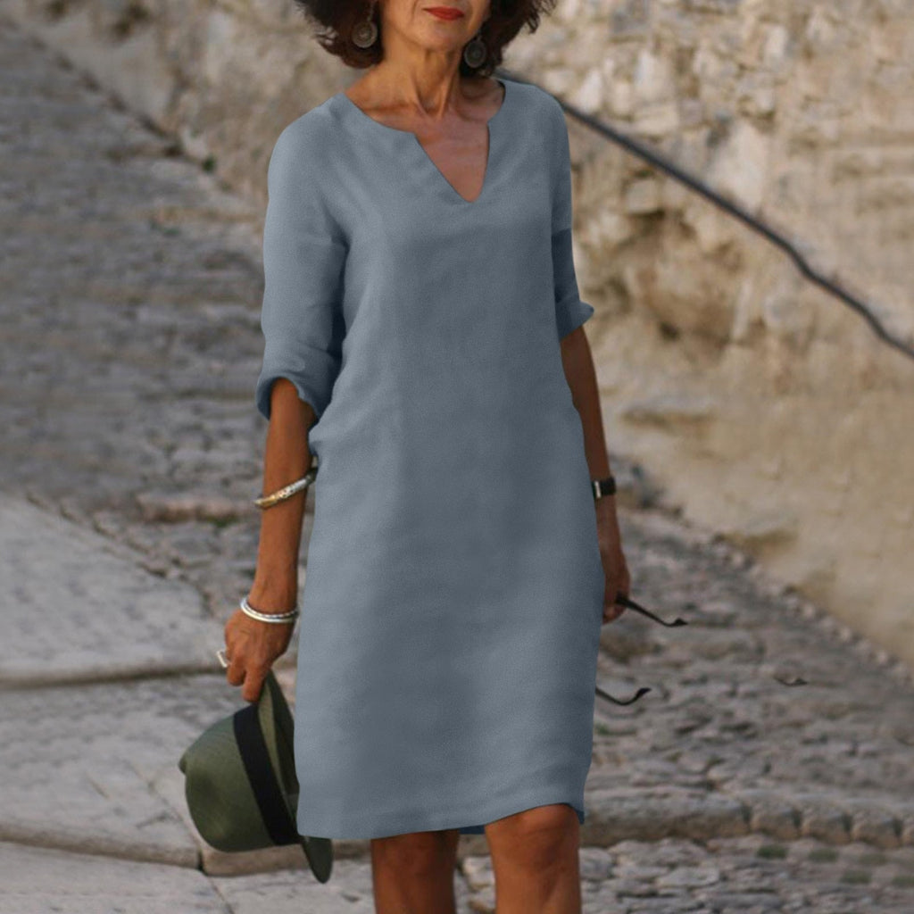 Isabella - Summer Dress with Tummy Coverage