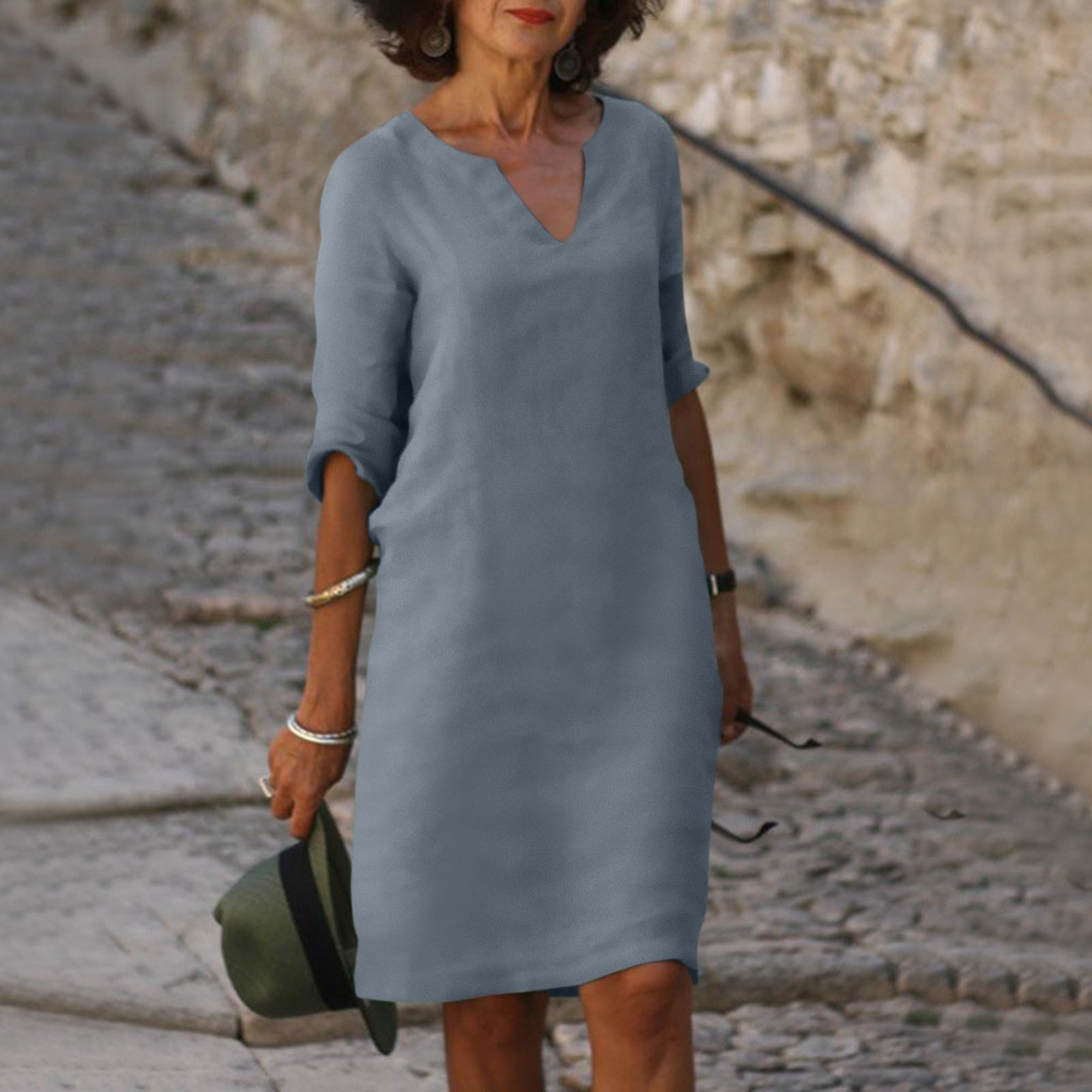 Isabella - Summer Dress with Tummy Coverage